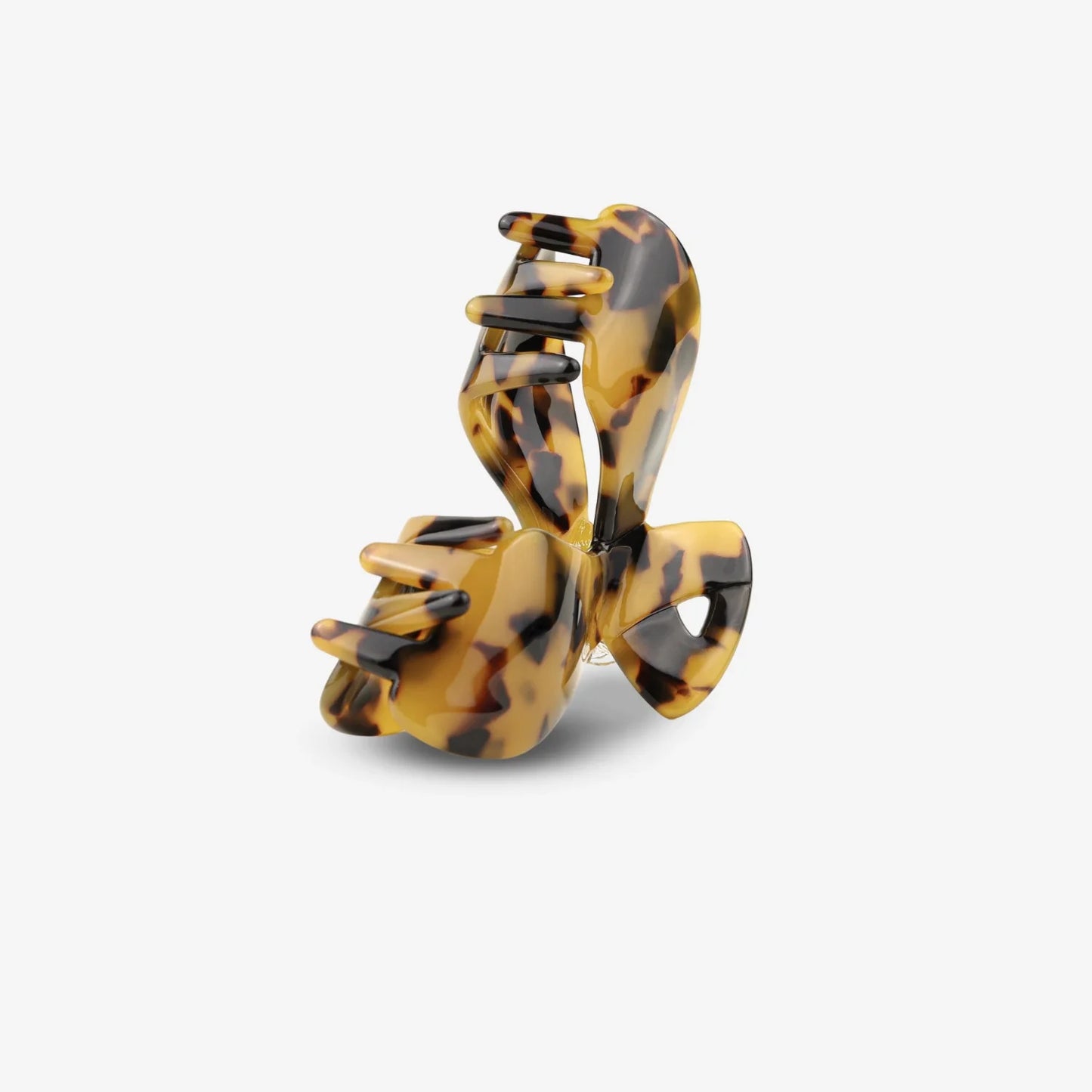 Hair Clip - Arc - Dark Cheetah