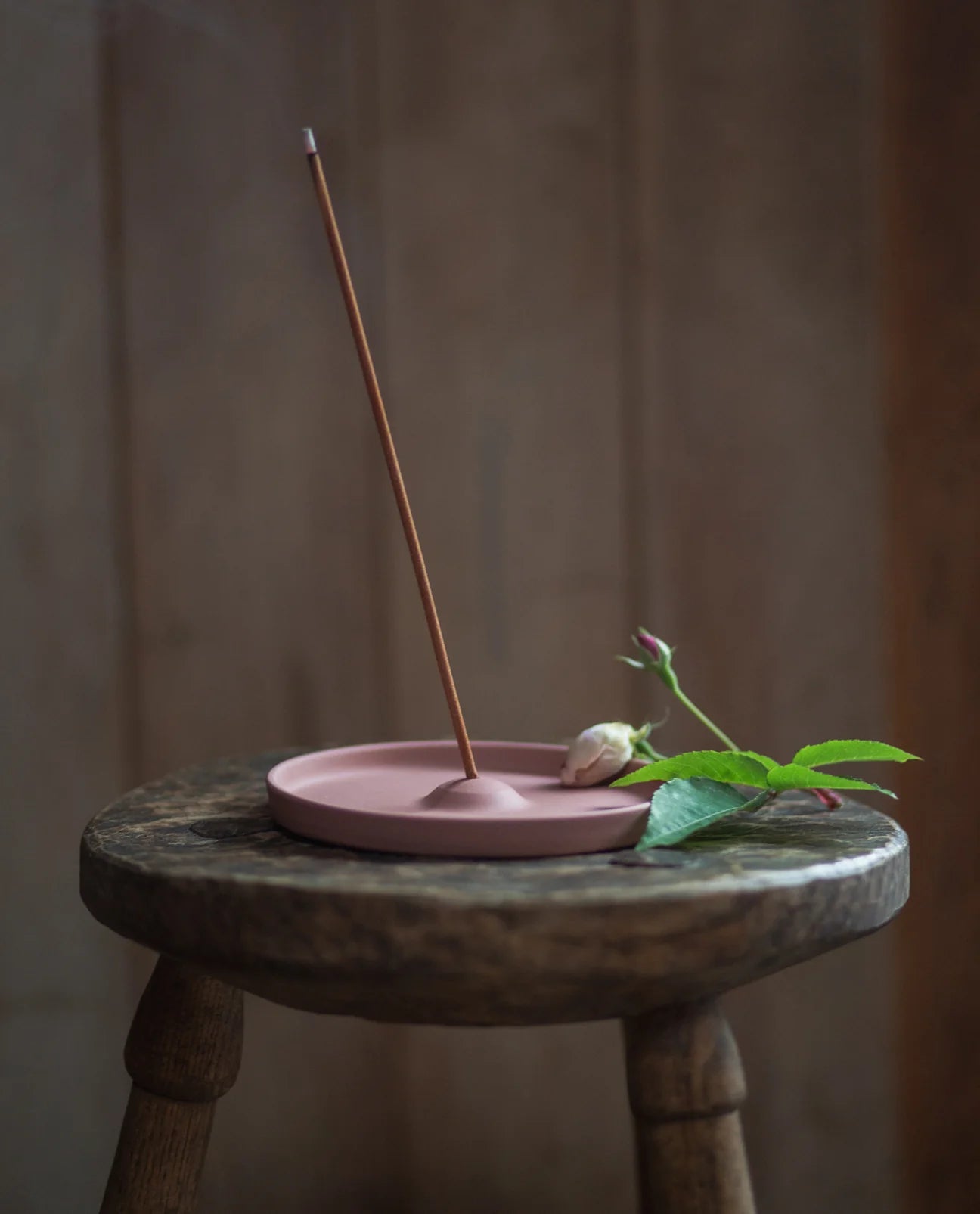 Ceramic Incense Plate - Terracotta