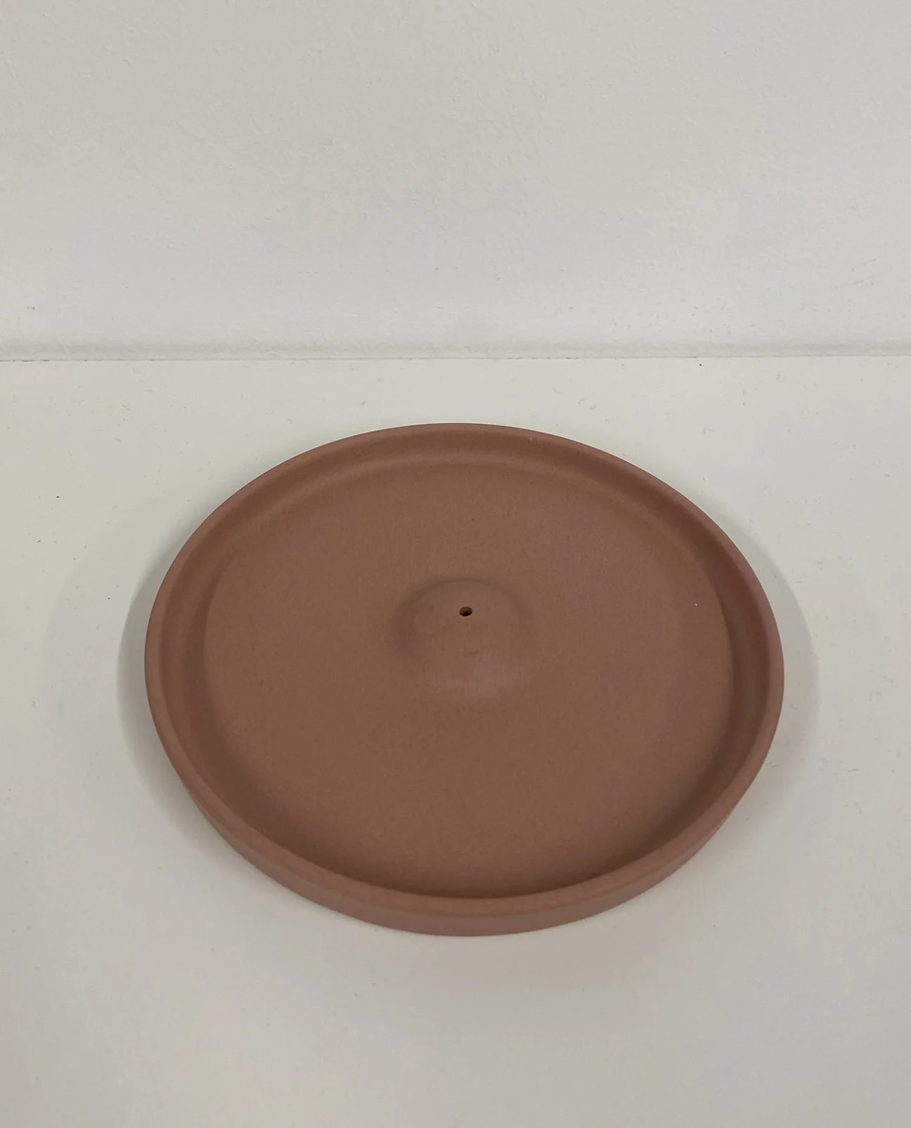 Ceramic Incense Plate - Terracotta