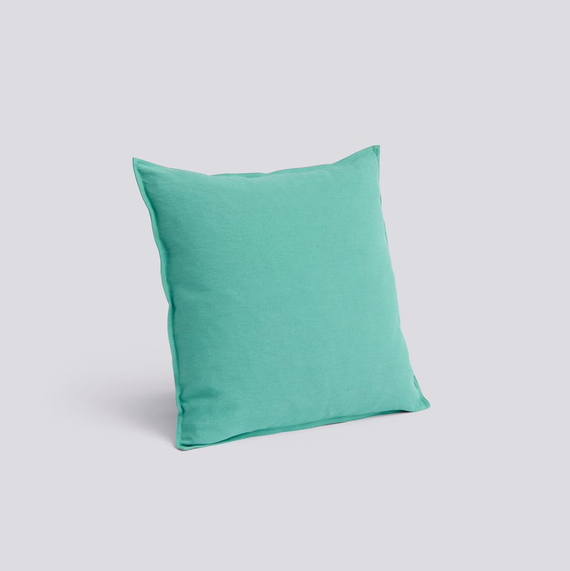 LINEN CUSHION - 50 X 50 CM - EMERALD GREEN