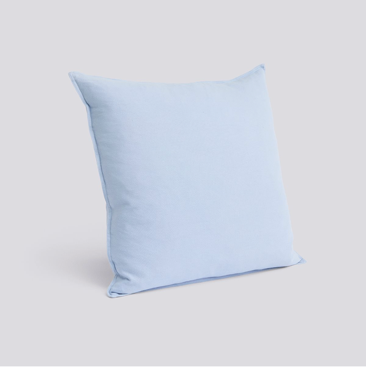 LINEN CUSHION - 60 X 60 CM - LIGHT BLUE