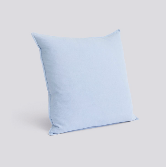 LINEN CUSHION - 60 X 60 CM - LIGHT BLUE
