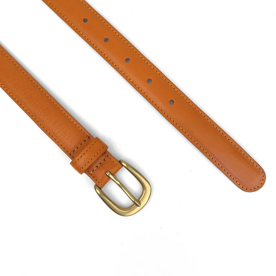 WOMEN'S BELT - CARAMEL