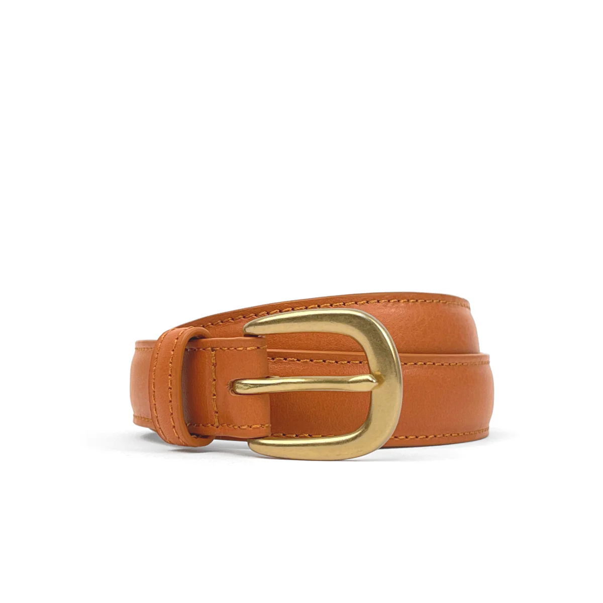 WOMEN'S BELT - CARAMEL