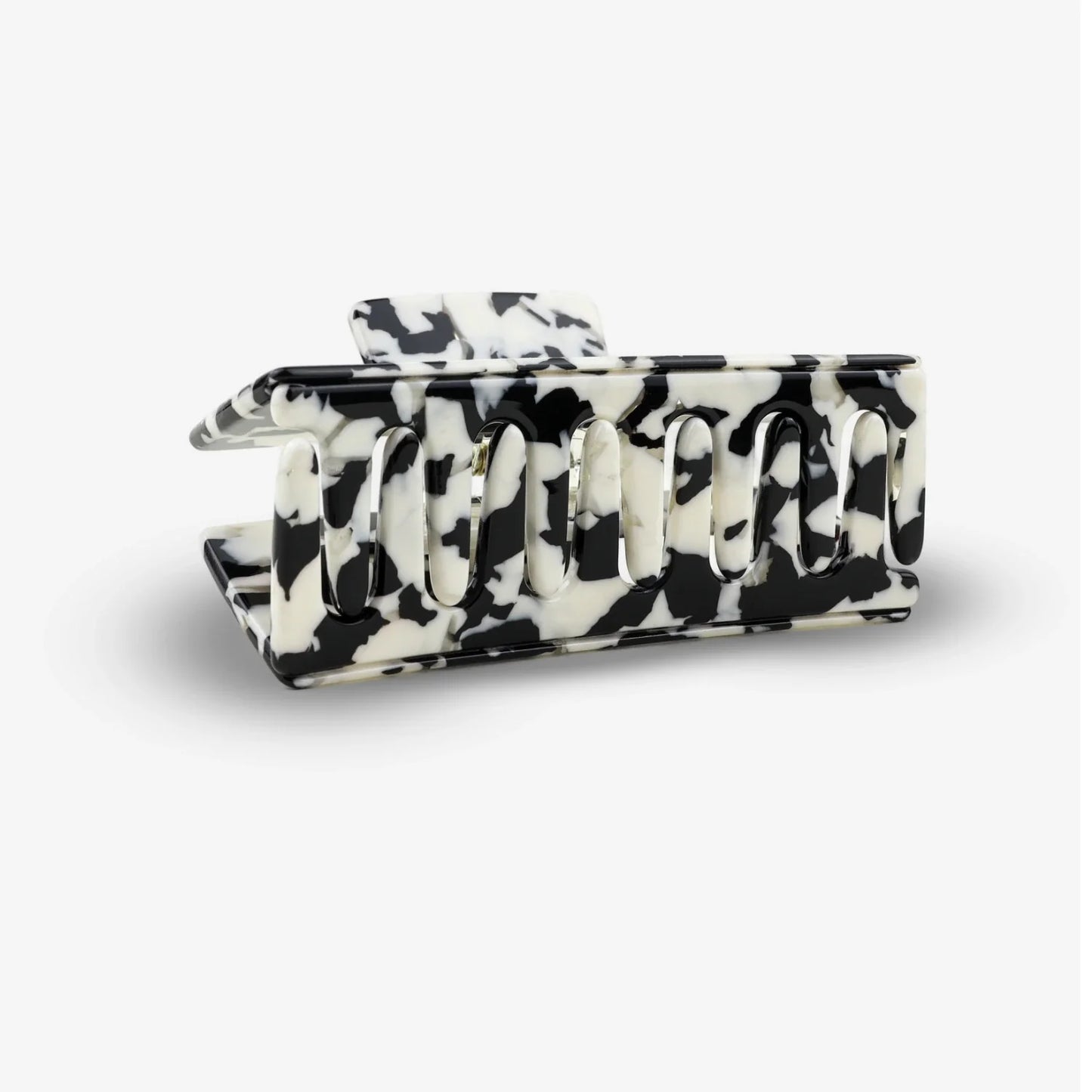 Hair Clip - Crush - Black Marble