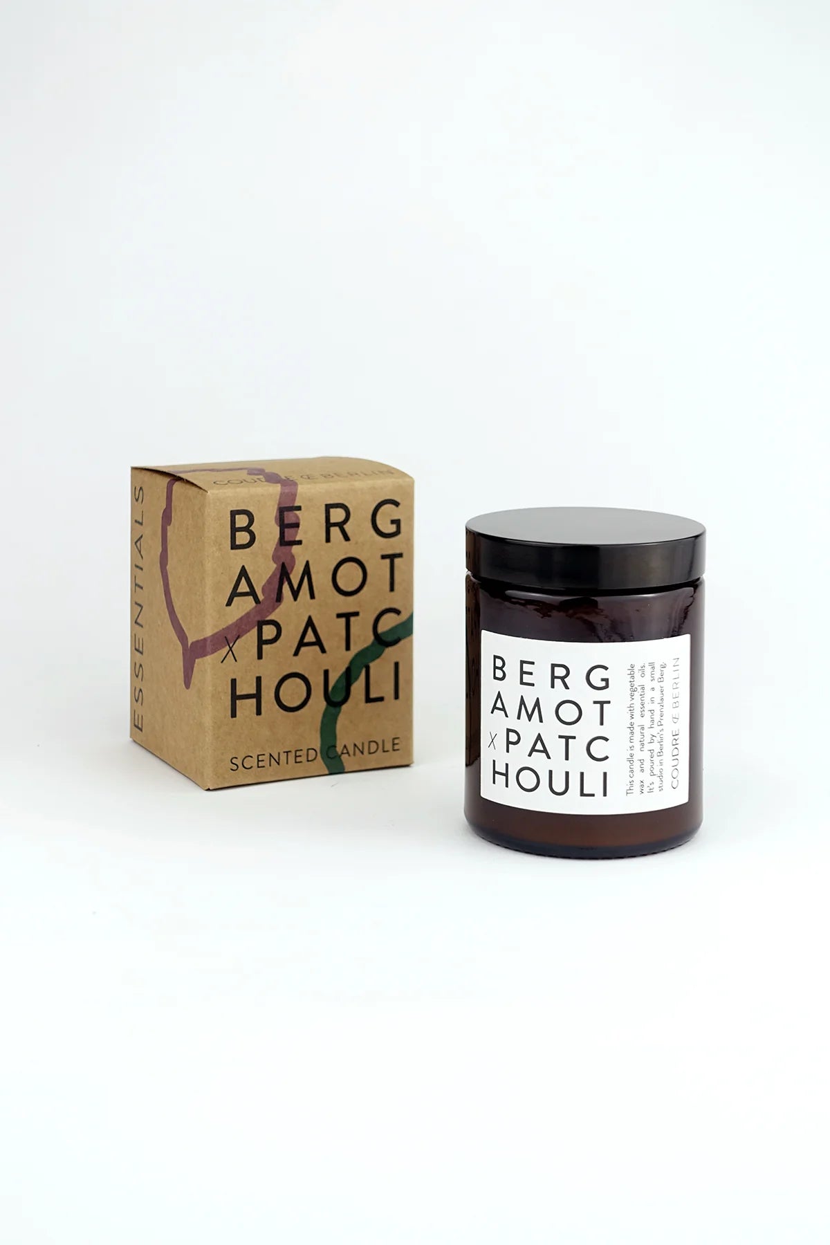 Bergamot X Patchouli  - ESSENTIALS Scented Candle