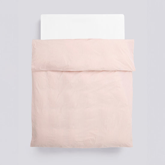 FINELINE DUVET COVER - 140 X 200 - SOFT PINK