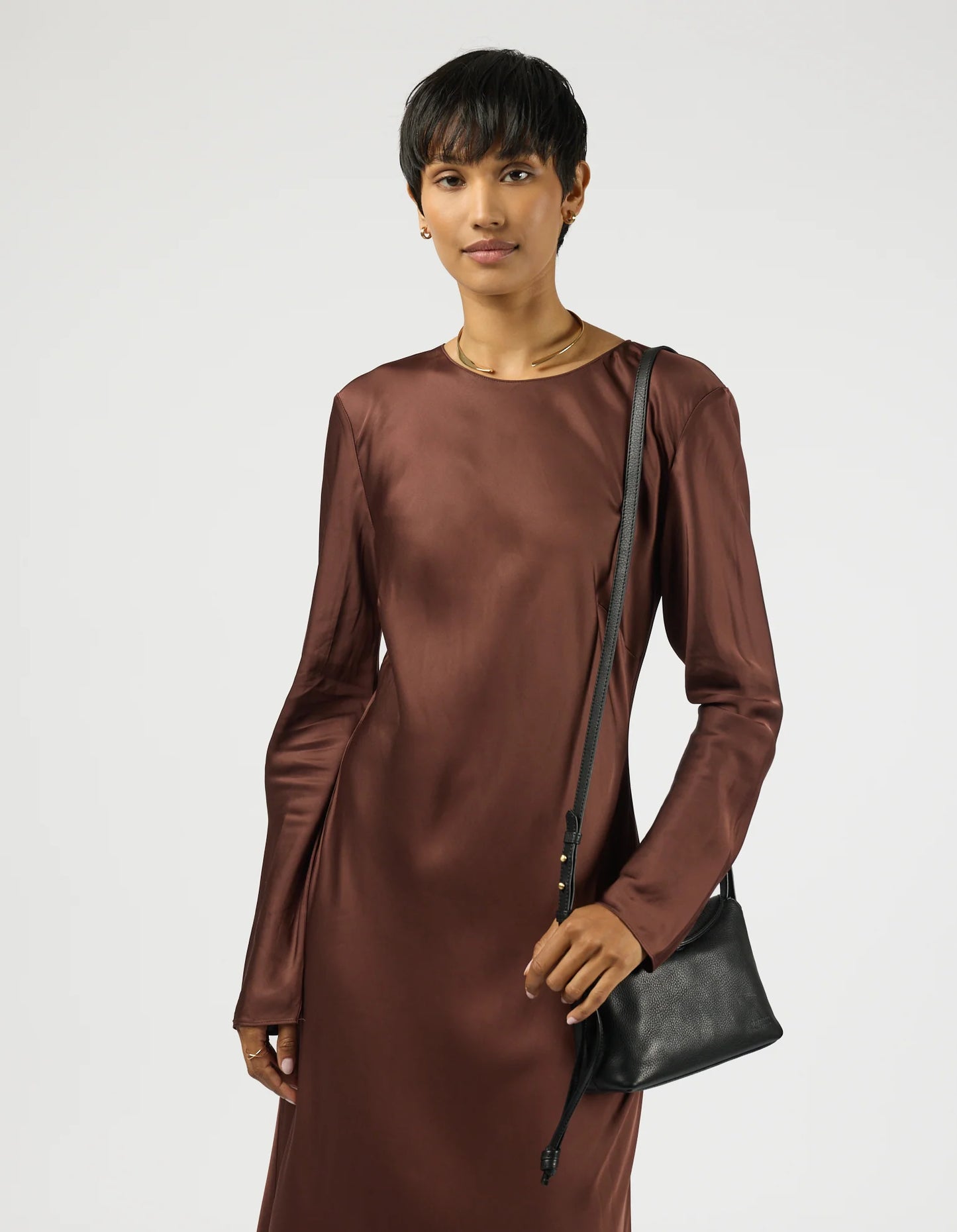 Sienna Mini - Soft Grain Leather Black
