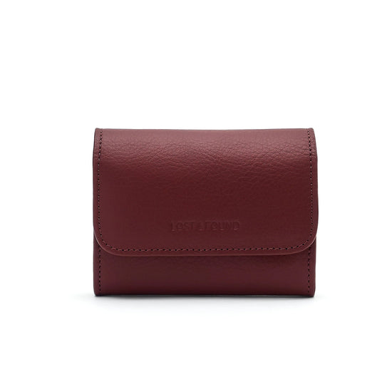 Folding Wallet Big  - Berry