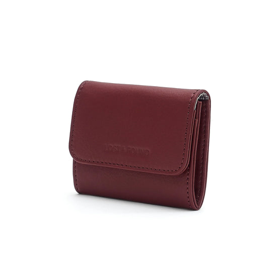 Folding Wallet Small  - Berry