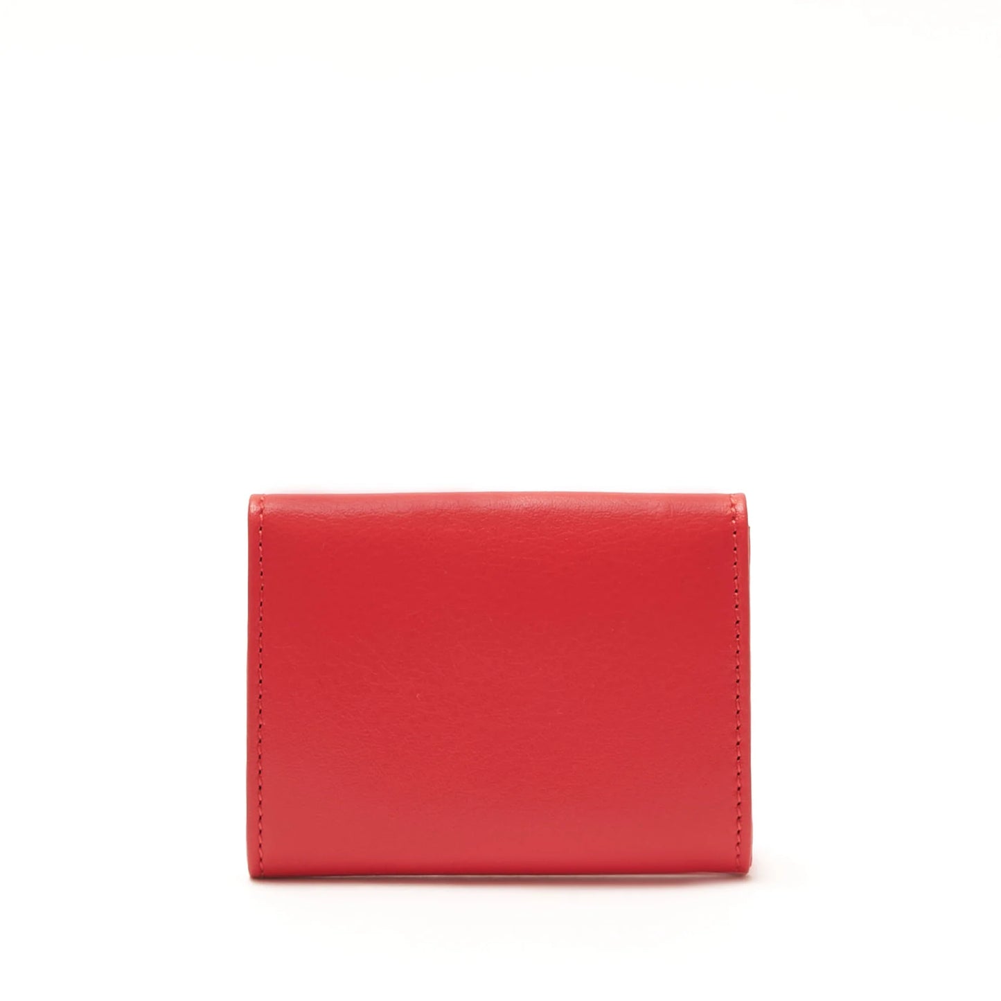 Folding Wallet Small  - Tangerine Red