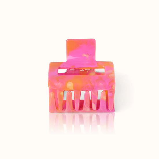 Square Hair Clip - Sorbet