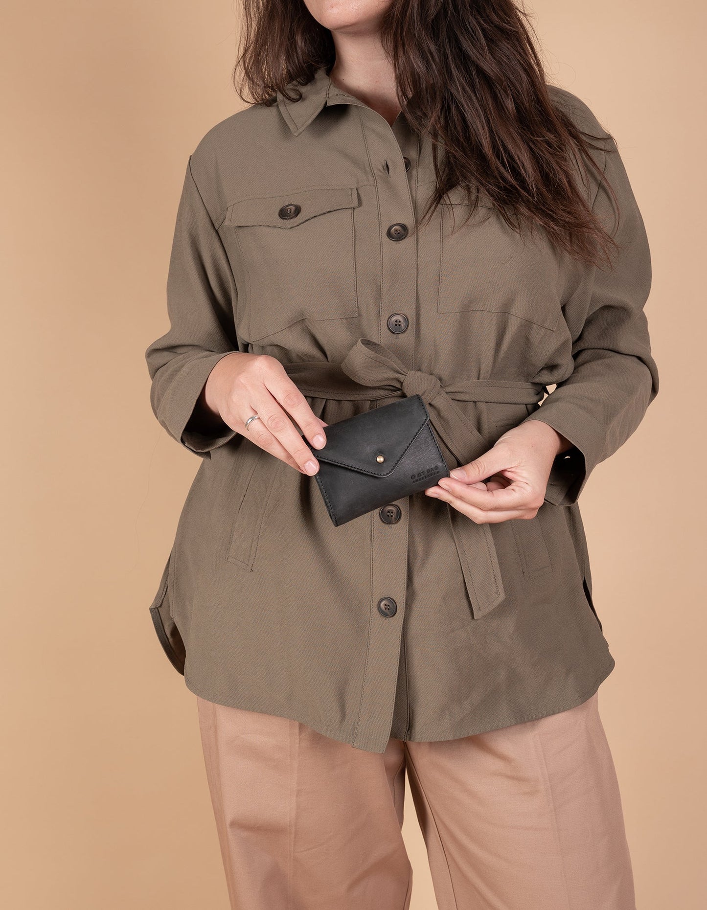 Josie's Purse - Black Hunter Leather