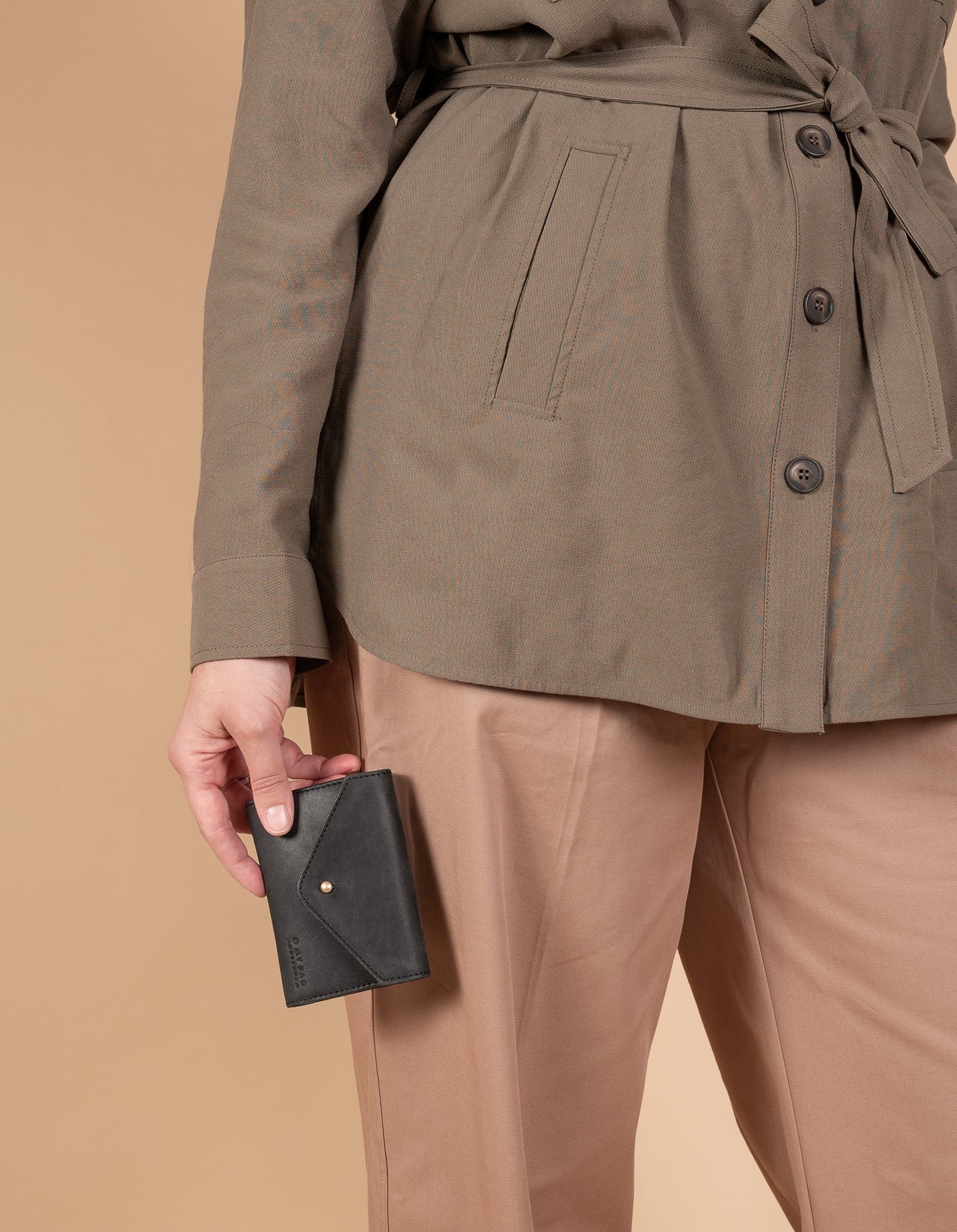 Josie's Purse - Black Hunter Leather