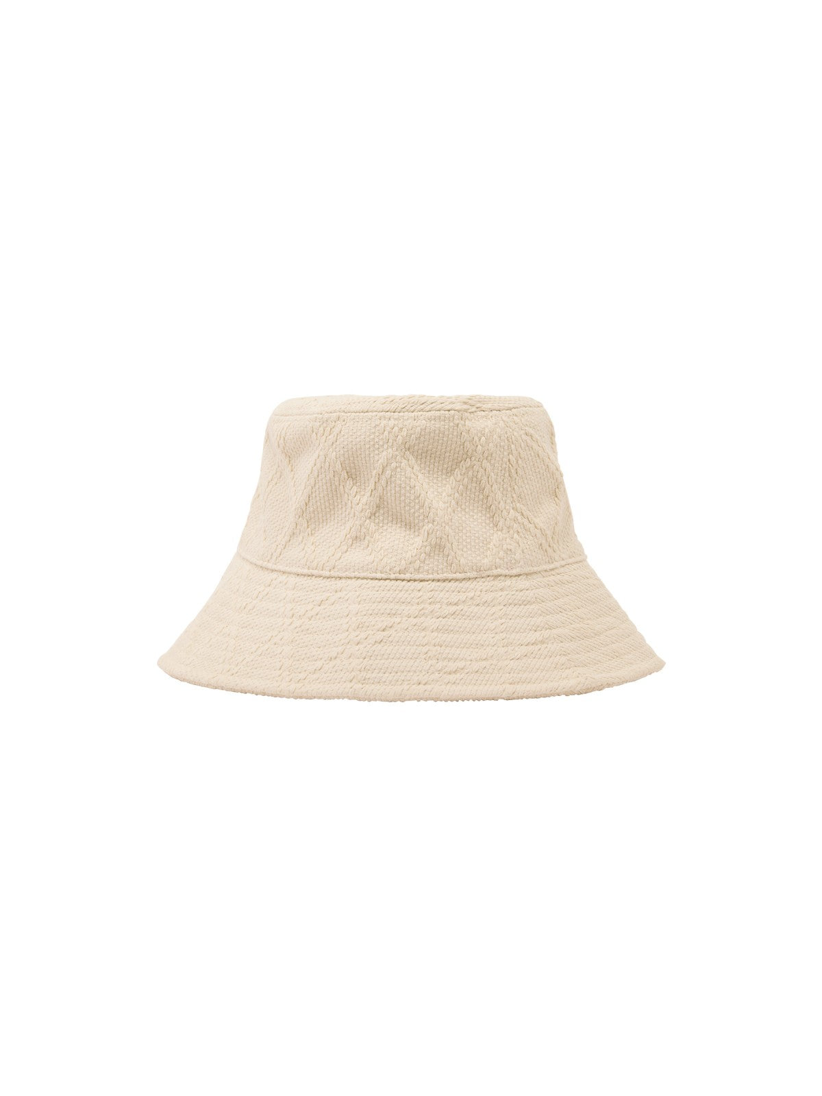 STRUCTURED HAT made from recycled cotton & organic cotton - Natural Undyed