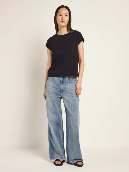 SHORT SLEEVE SHIRT (GOTS) - Black