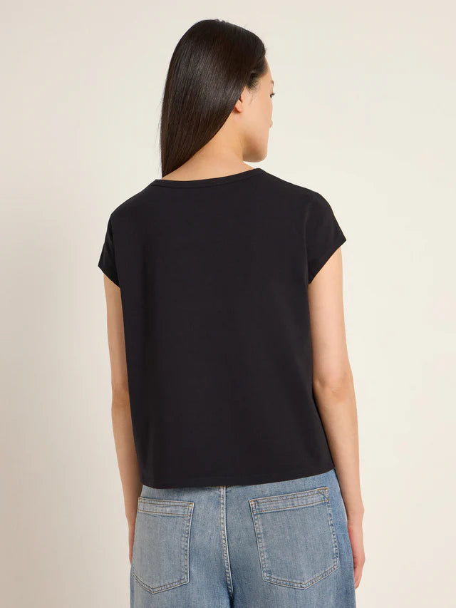 SHORT SLEEVE SHIRT (GOTS) - Black