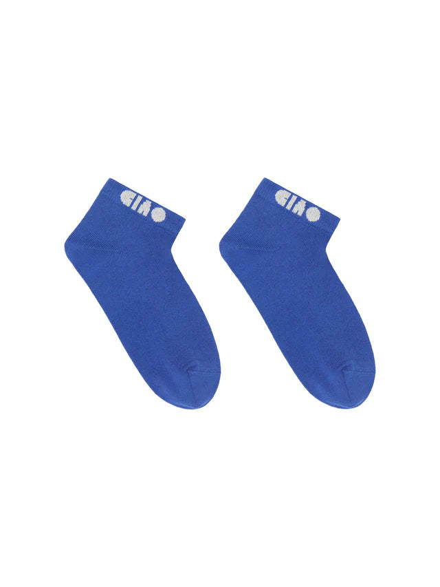 Sneaker Statement Socks GOTS - CIAO - Lapis