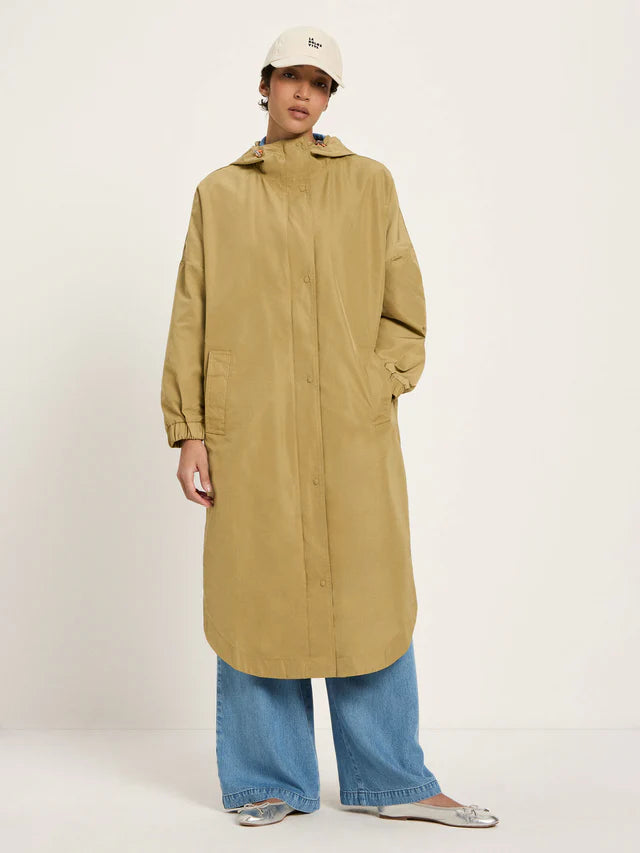 Coated coat GRS - Khaki