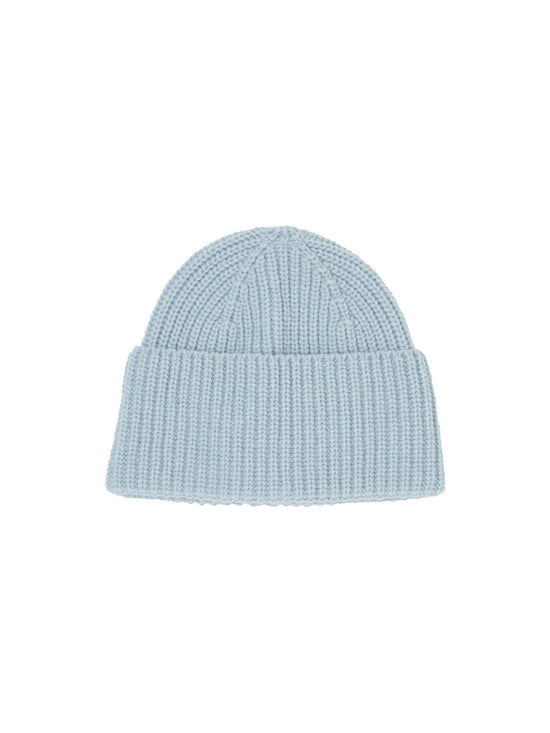 BEANIE - GOTS - Frozen Blue Melange