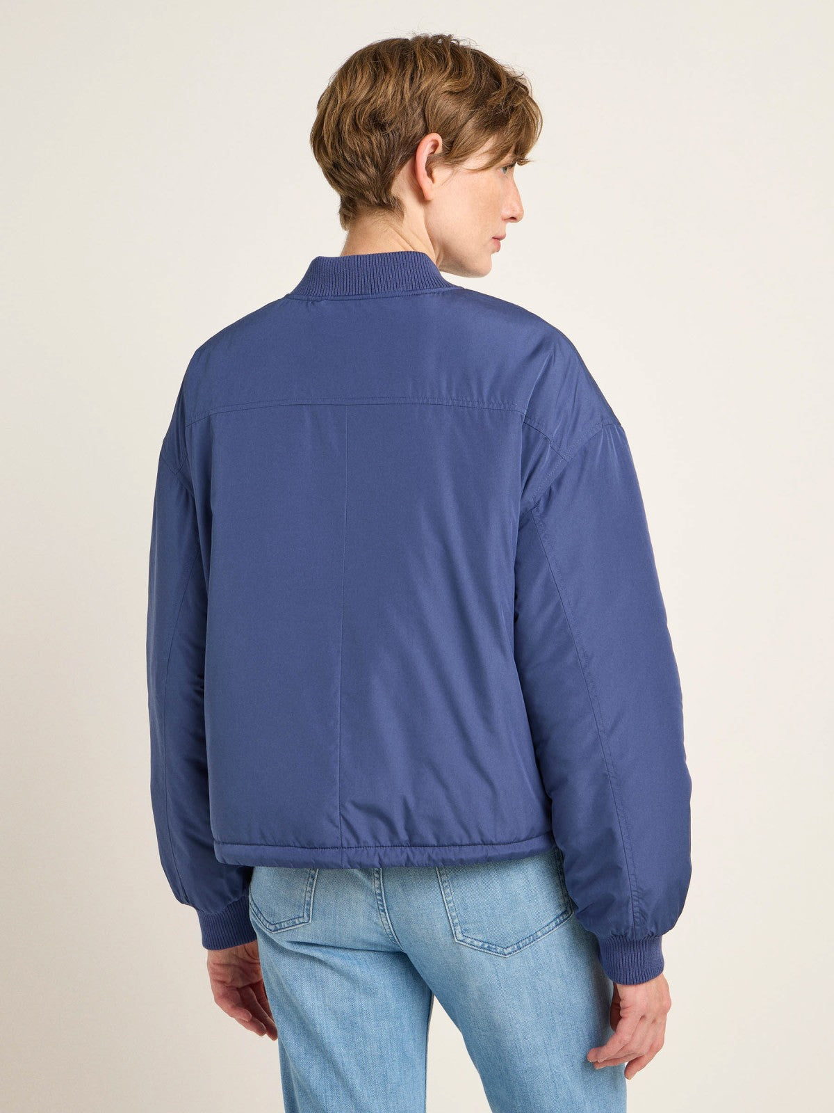 PADDED BLOUSON (GRS) - Dove Blue