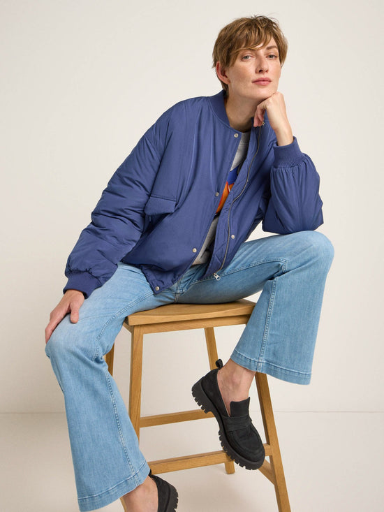 PADDED BLOUSON (GRS) - Dove Blue