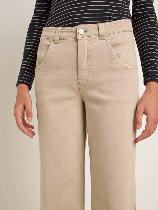 WIDE LEG PANTS (GOTS) - Undyed