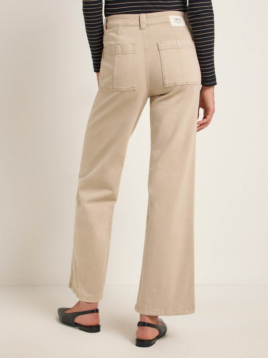 WIDE LEG PANTS (GOTS) - Undyed