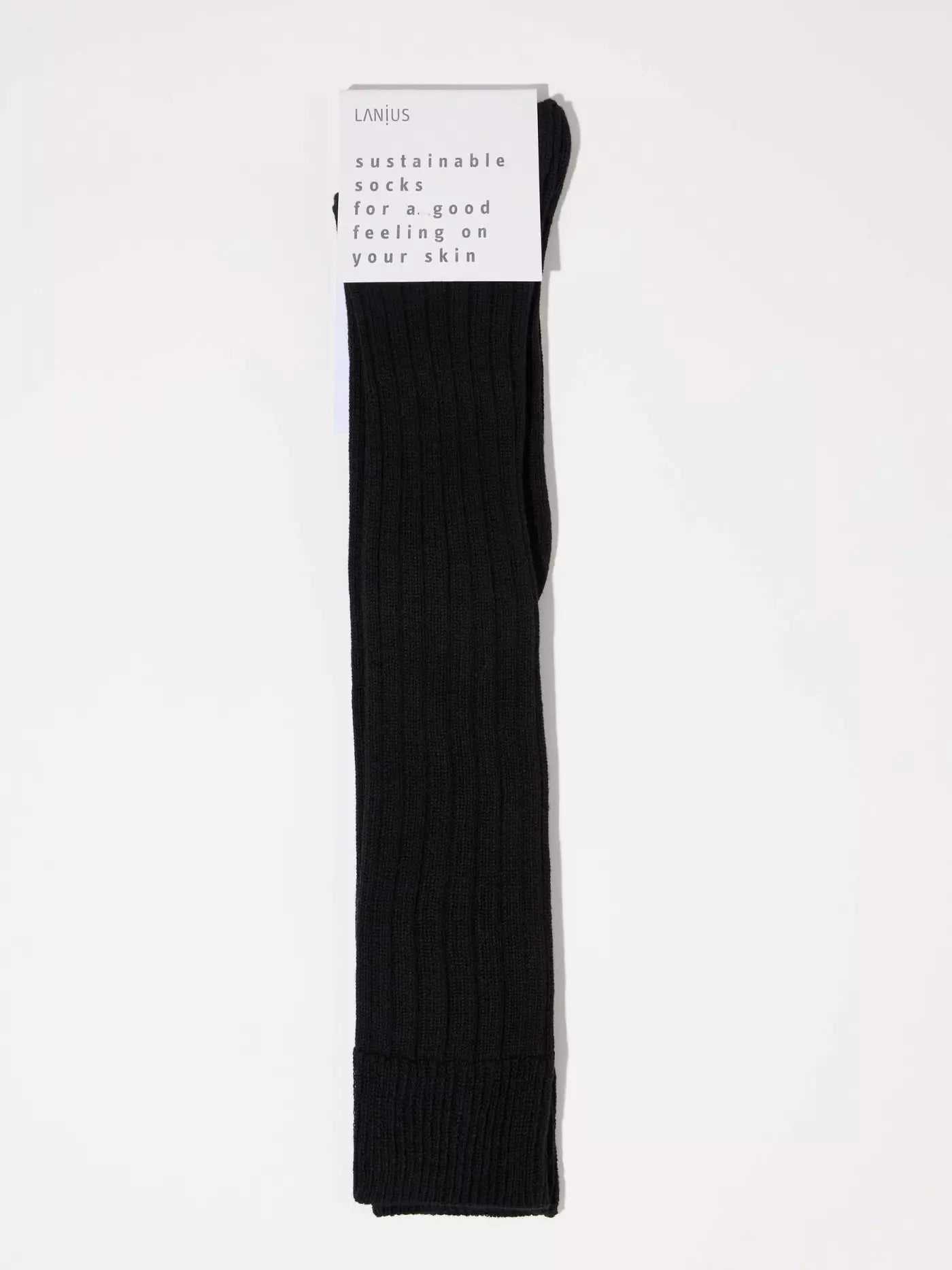 Knee socks (GOTS) - Black