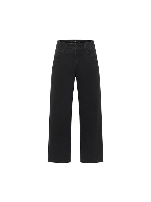 CROPPED JEANS (OCS) - Black