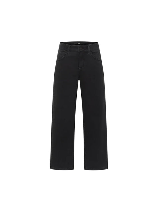 CROPPED JEANS (OCS) - Black