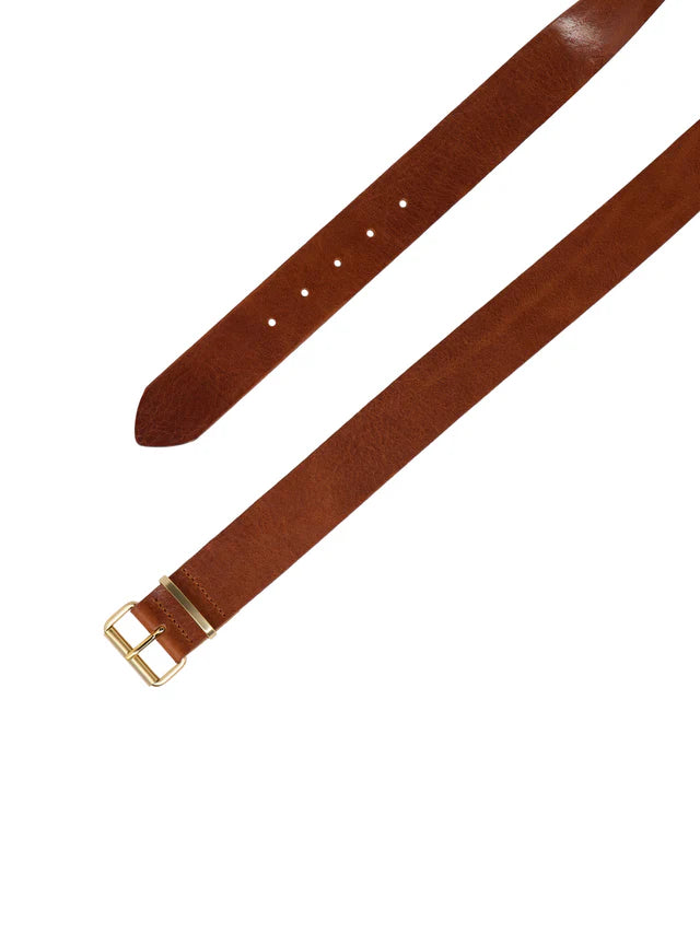 Wide Belt - Cinnamon