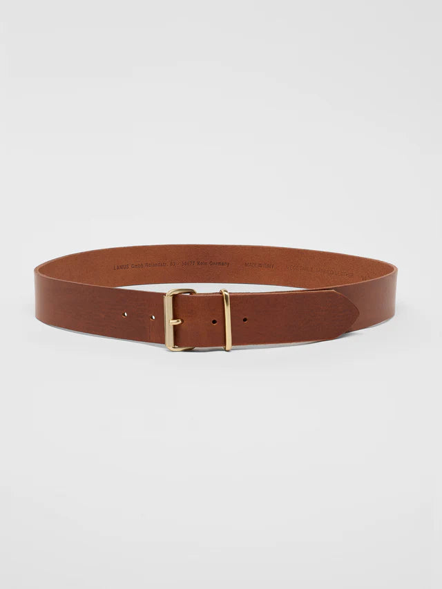 Wide Belt - Cinnamon