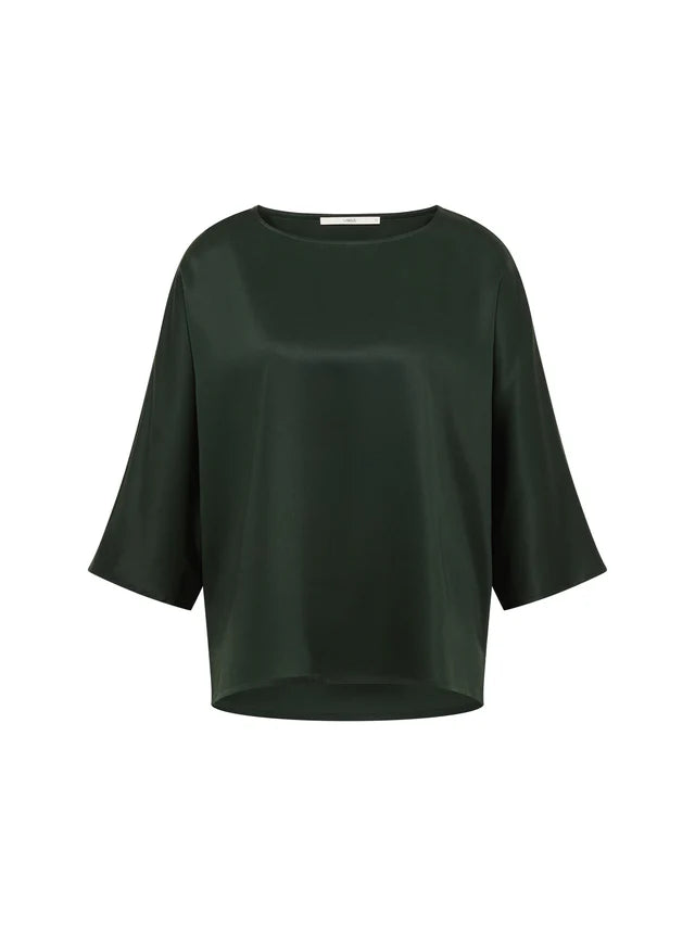 3/4 sleeve blouse made from TENCEL™ - Forest