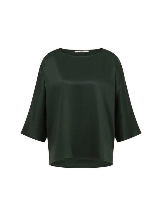 3/4 sleeve blouse made from TENCEL™ - Forest