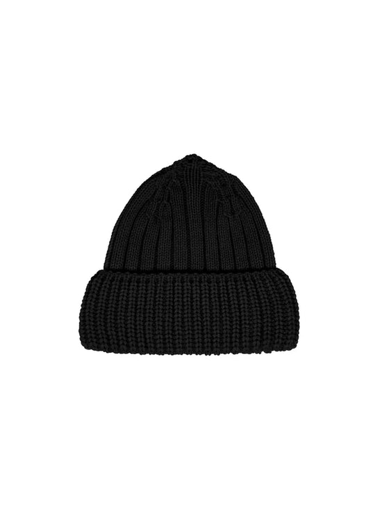 WOOL HAT (GOTS) - Black