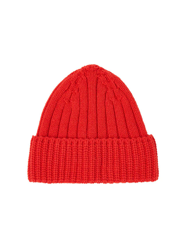 WOOL HAT (GOTS) - Red Alert