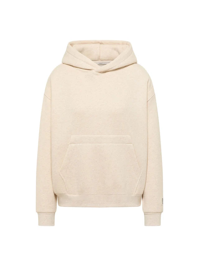 Hooded sweatshirt (GOTS) - creme melange