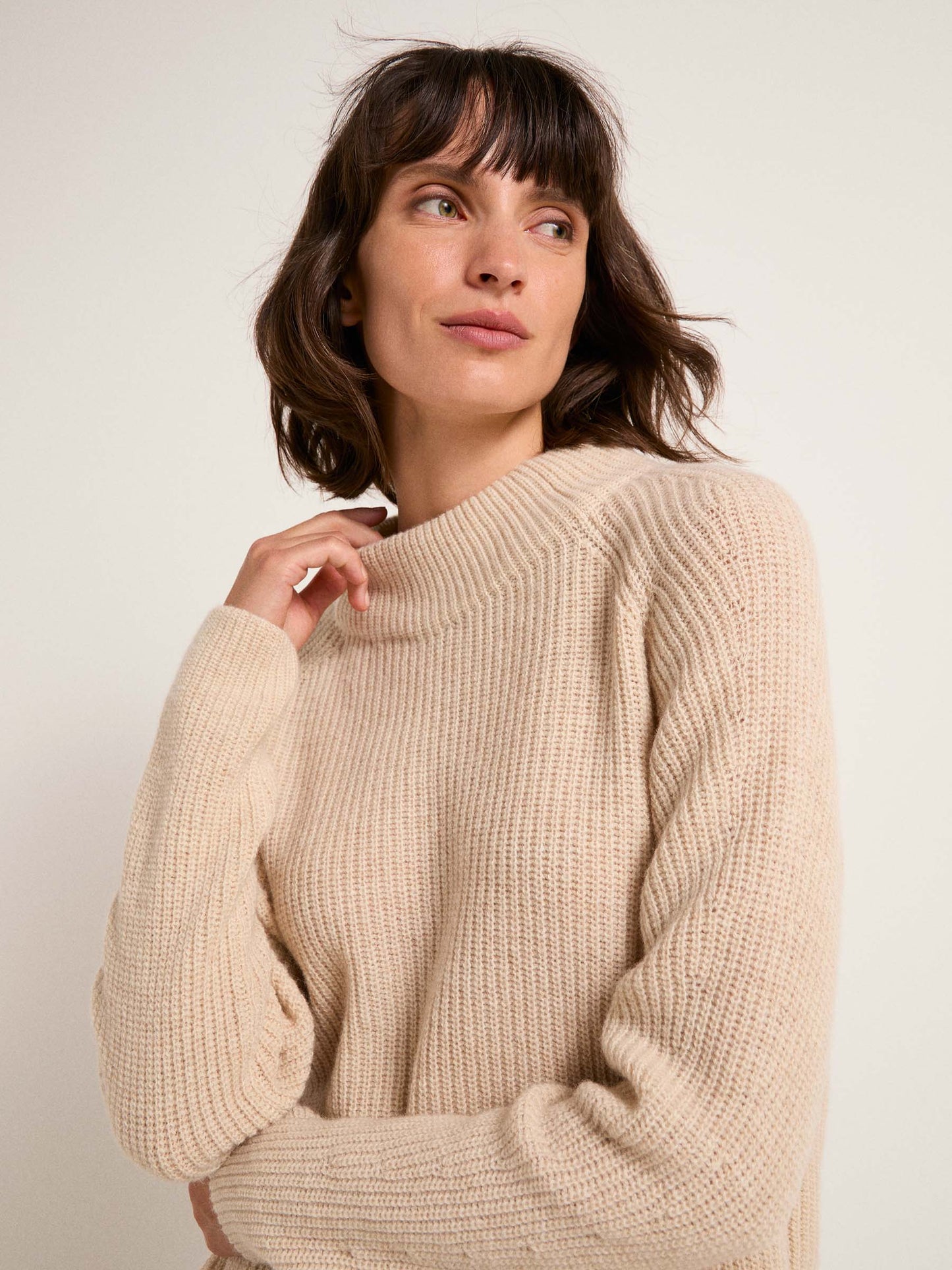Chunky Sweater - Sahara Melange