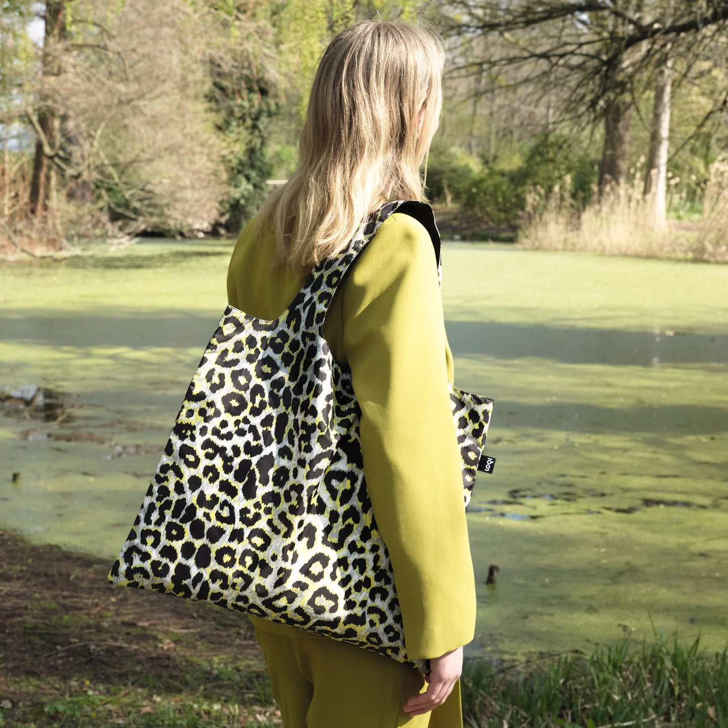LEOPARD Sunset - Recycled Bag