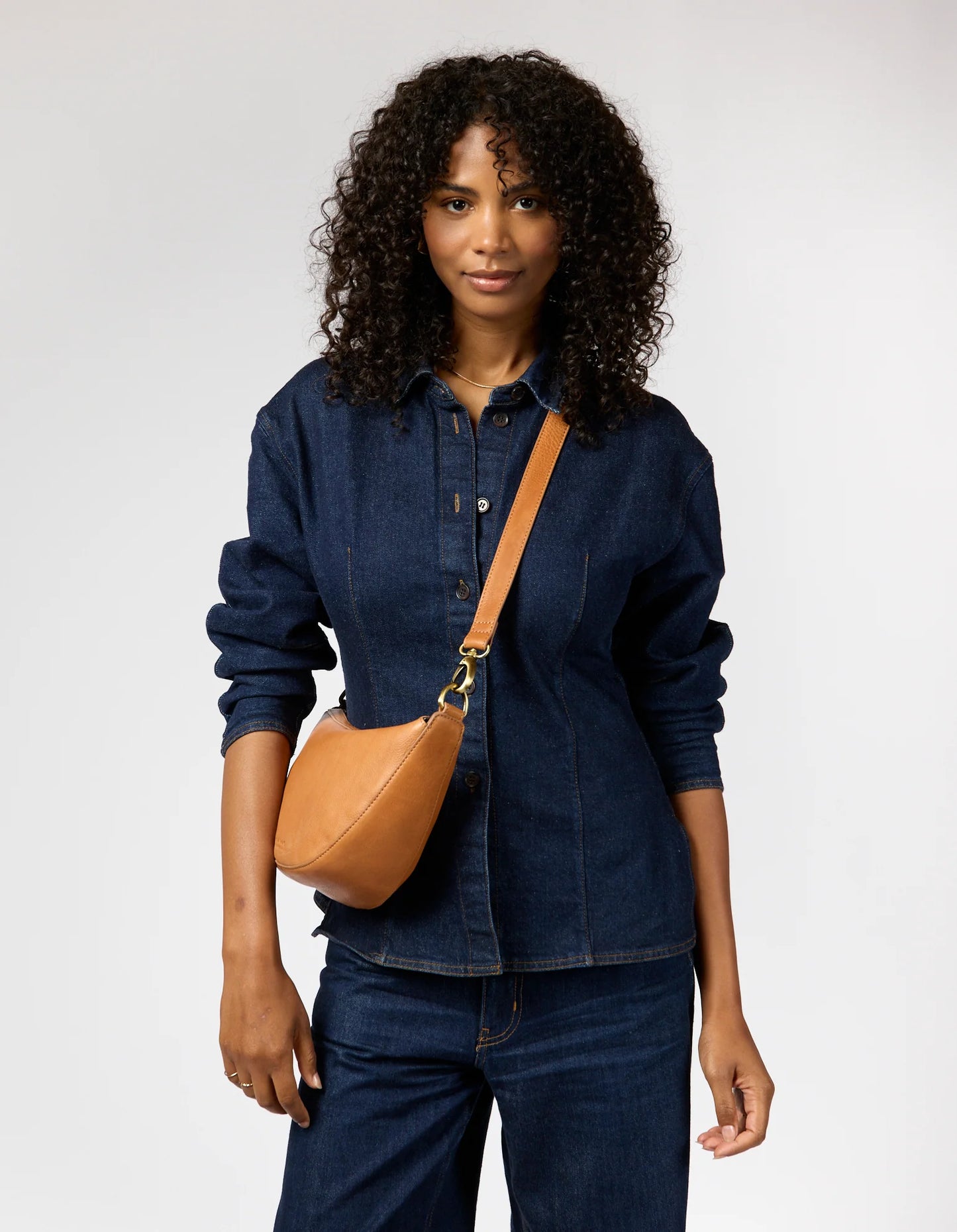 Leo Midi - Wild Oak Soft Grain Leather