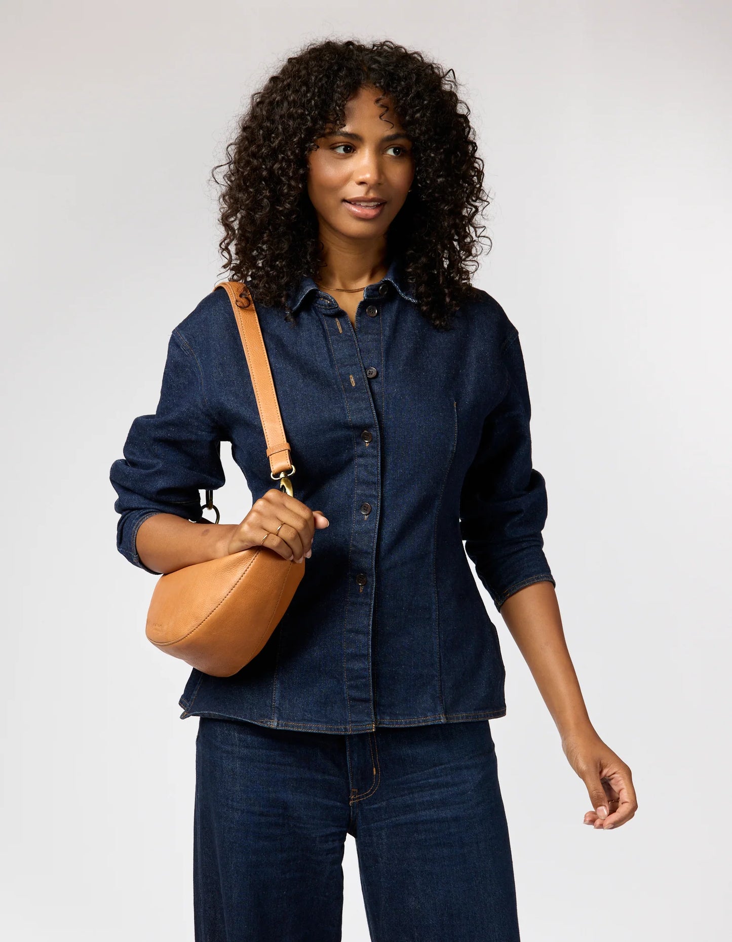 Leo Midi - Wild Oak Soft Grain Leather