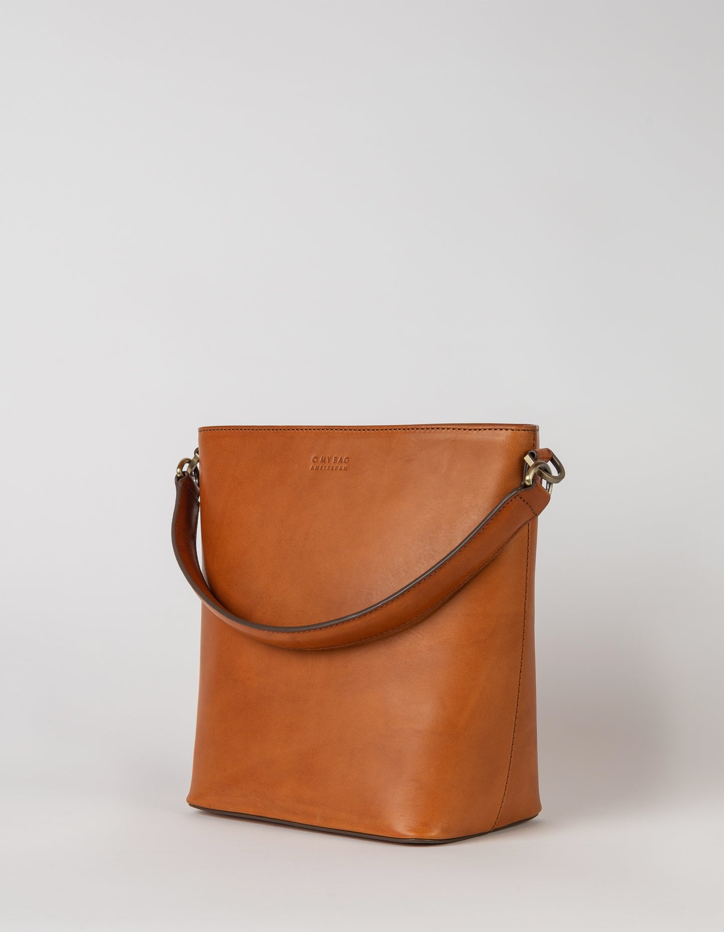 Bobbi Bucket Bag Maxi - Cognac