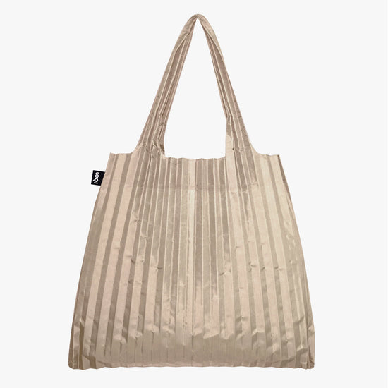 PLEATED - Mocha - Recycled Bag