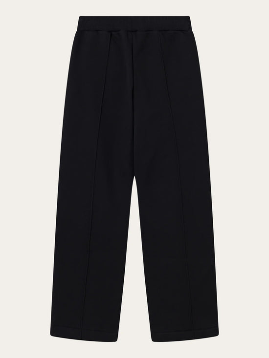 Load image into Gallery viewer, POSEY Wide High-Rise Sweat Elastic Waistband Pants -  Black Jet
