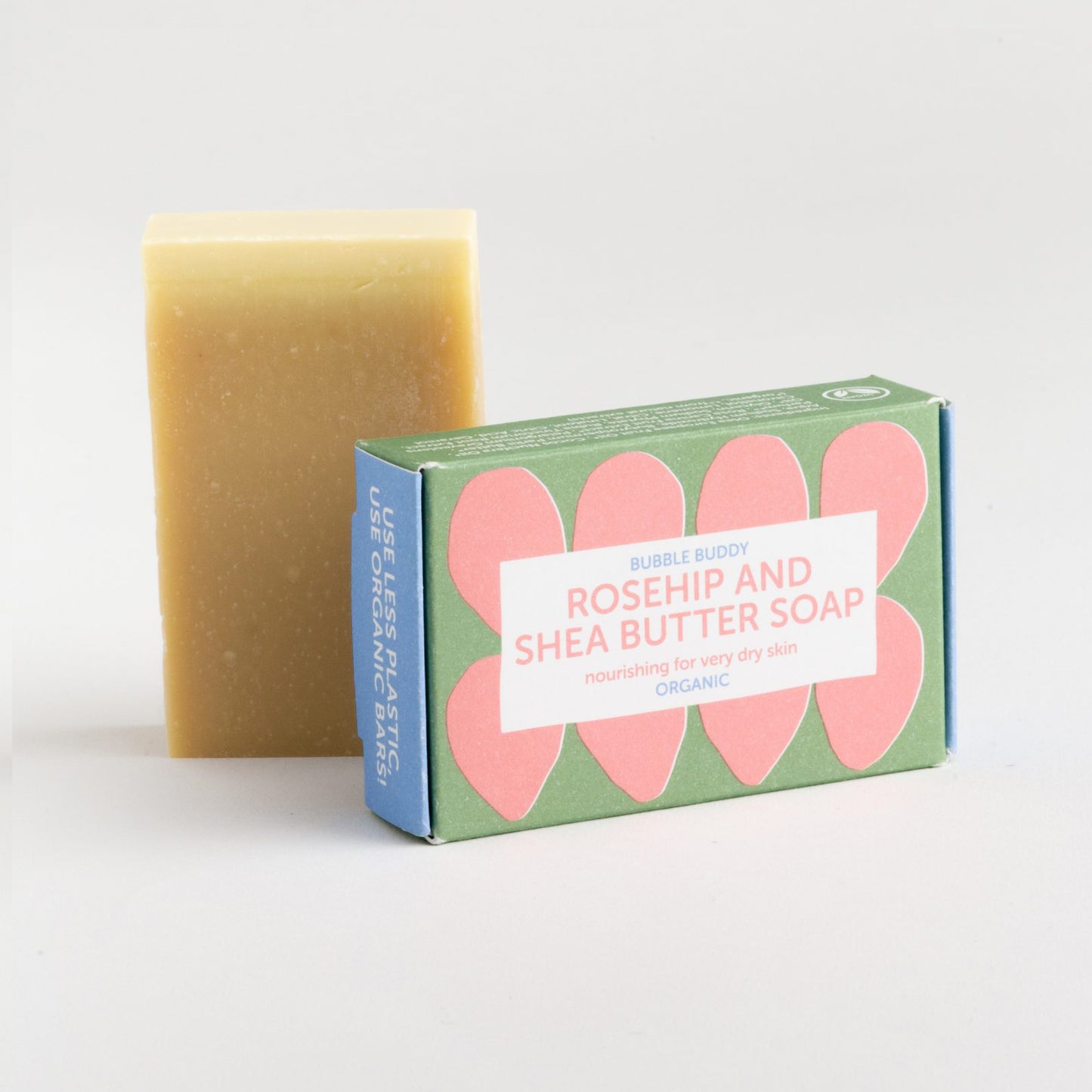Organic Rosehip with Shea Butter Soap Bar - 100g