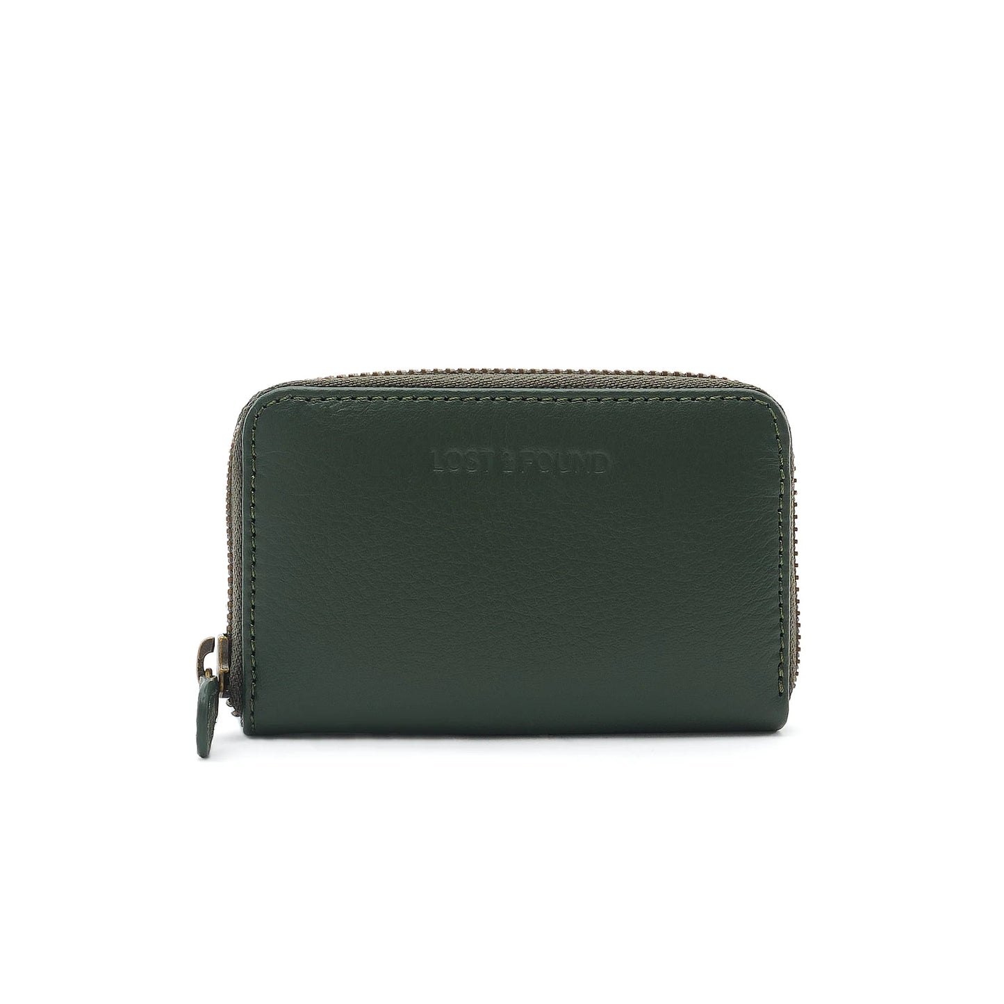 Mini Zip Around Wallet  - Forest