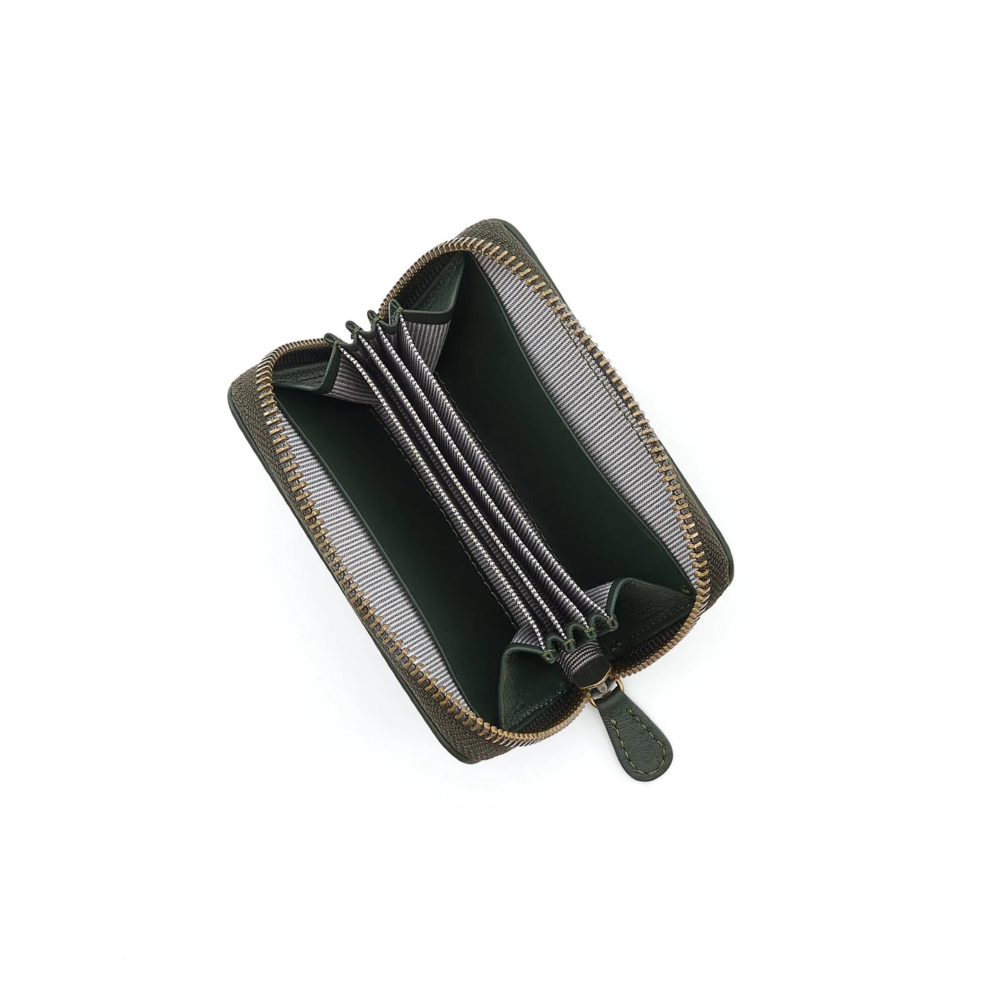 Mini Zip Around Wallet  - Forest