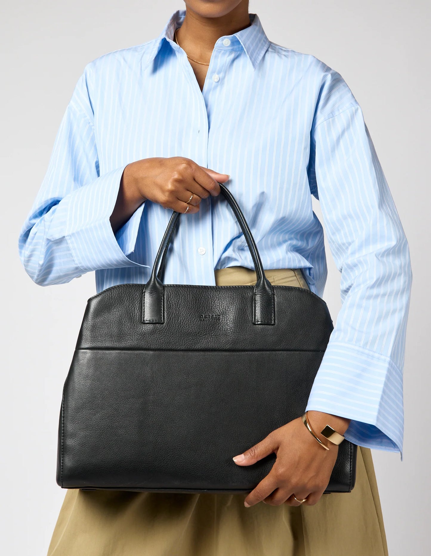 Rita - Black - Soft Grain Leather - Large