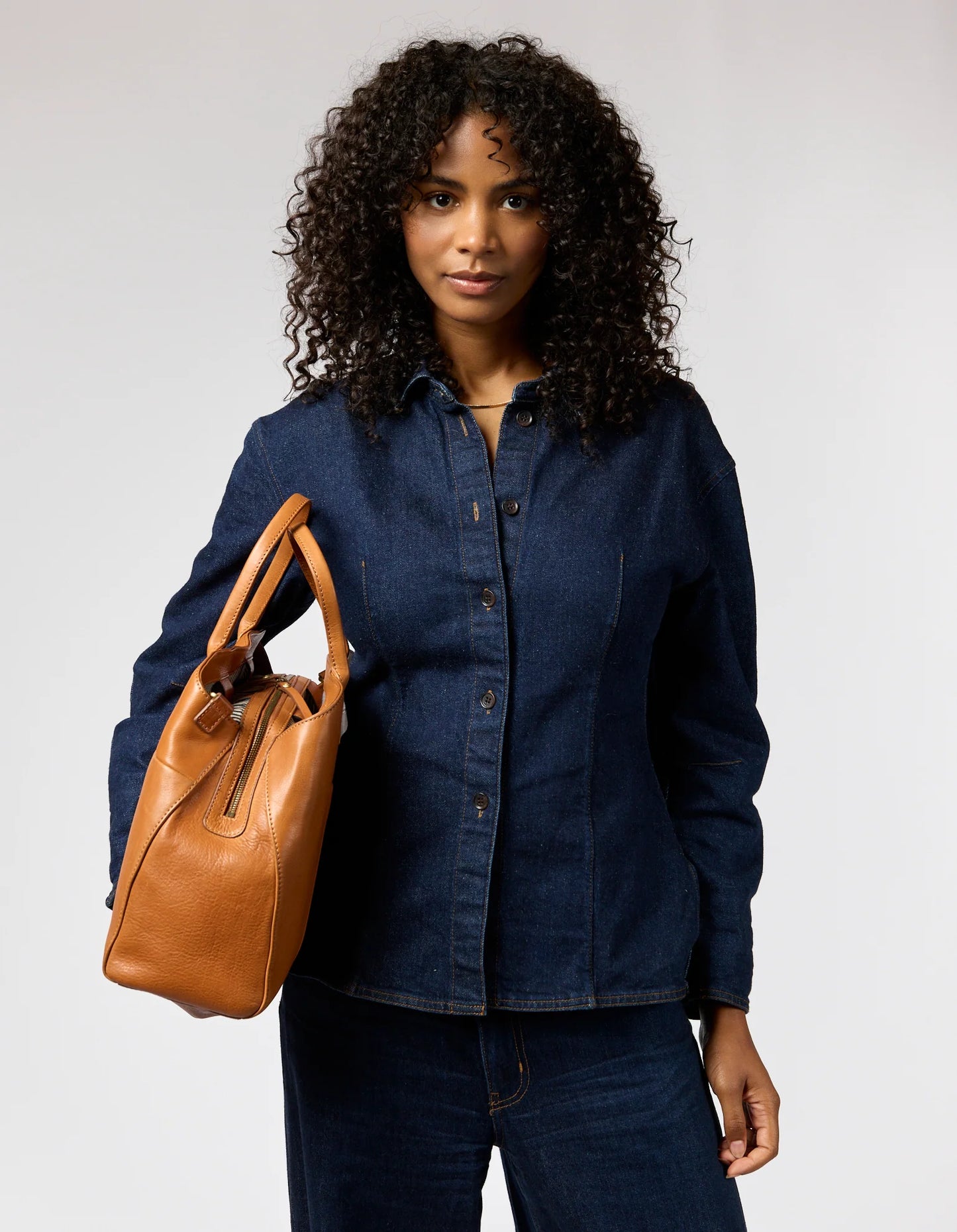 Rita - Wild Oak - Soft Grain Leather - Large